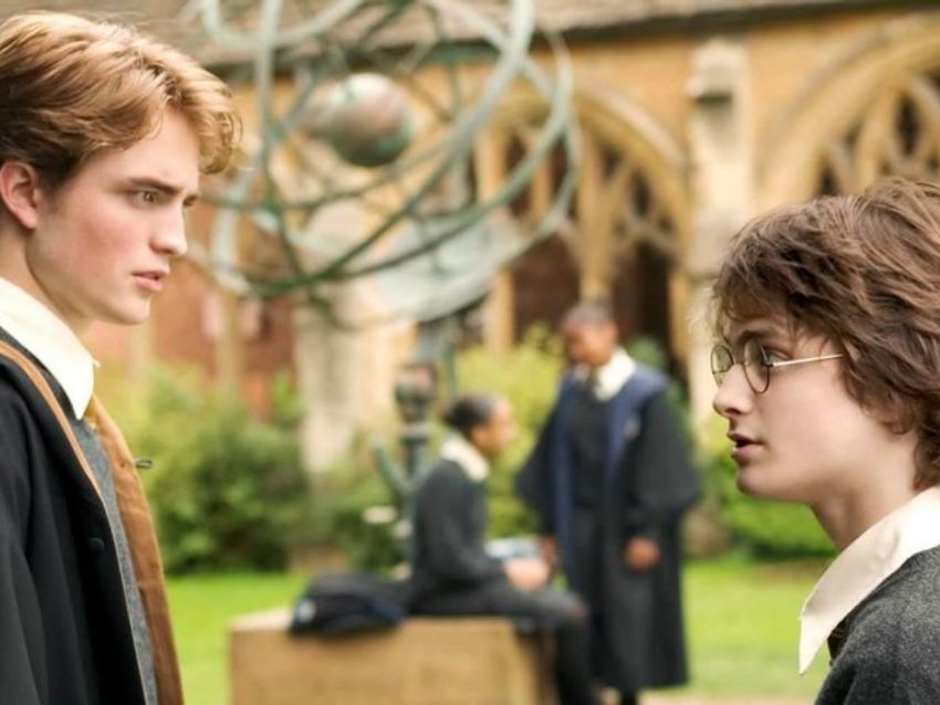 Robert Pattinson en una de las escenas de Harry Potter