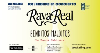 Raya Real + Benditos Malditos (La Banda Sabinera) - Poster